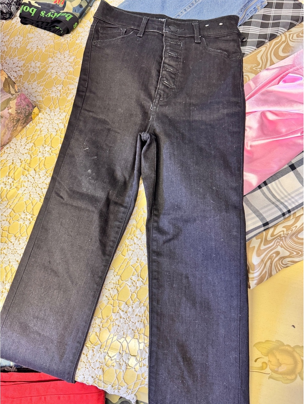 Express black jeans